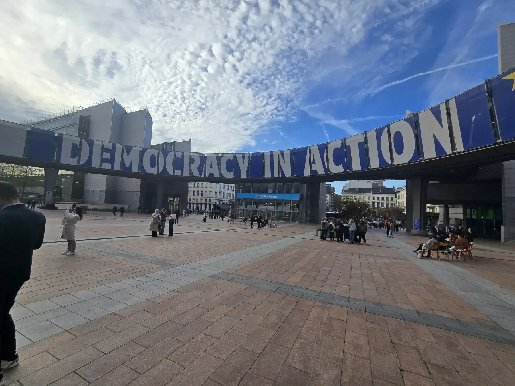 Гражданска позиция по време на обществено събитие